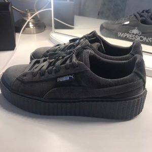 Fenty Puma Creepers by Rihanna (Gray Suede/Velvet)